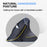 JOMAA JOM655 2.4G Wireless Bluetooth-compatible Dual Mode Mouse Rechargeable Silent Ergonomic Cordless Mouse for Office - 2