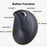 JOMAA JOM655 2.4G Wireless Bluetooth-compatible Dual Mode Mouse Rechargeable Silent Ergonomic Cordless Mouse for Office - 3