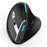 F-36 Wireless Bluetooth-compatible Mouse 2.4G Ergonomic RGB Rechargeable Cordless Gaming Mouse - Black - 1