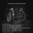 F-36 Wireless Bluetooth-compatible Mouse 2.4G Ergonomic RGB Rechargeable Cordless Gaming Mouse - Black - 4