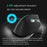 F-36 Wireless Bluetooth-compatible Mouse 2.4G Ergonomic RGB Rechargeable Cordless Gaming Mouse - Black - 5