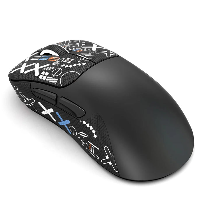 HXSJ T700PRO Tri-Mode Gaming Mouse Wireless Bluetooth-compatible 2.4G Wired 10000DPI Programmable Mouse - Black - 1