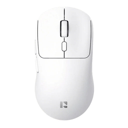 REMAX WM-01 Wireless Mouse 2.4G Bluetooth-compatible Dual Mode 6-Keys DPI Adjustable Ergonomic Silent Mice  for Office Gaming - White - 1