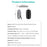 COTECI 84009 Wireless Mouse 2.4G Bluetooth-compatible 5.1 Dual Mode 4-Level DPI Mouse for Desktop Laptop - Black - 6