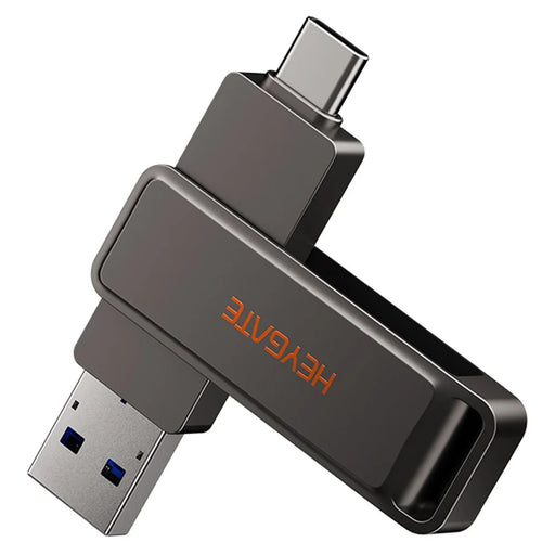 HEYGATE L1 64GB USB Flash Drive Dual Interface USB 3.0 Type-C 100MB  /  s High Speed Memory Stick for Phone PC Laptop - 1