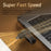 HEYGATE L1 64GB USB Flash Drive Dual Interface USB 3.0 Type-C 100MB  /  s High Speed Memory Stick for Phone PC Laptop - 5