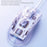 YESIDO KB51 RGB Gradient Wired Gaming Mouse 8 Buttons 7200 DPI Optical Sensor Mouse for PC Gaming - Purple Blue - 4