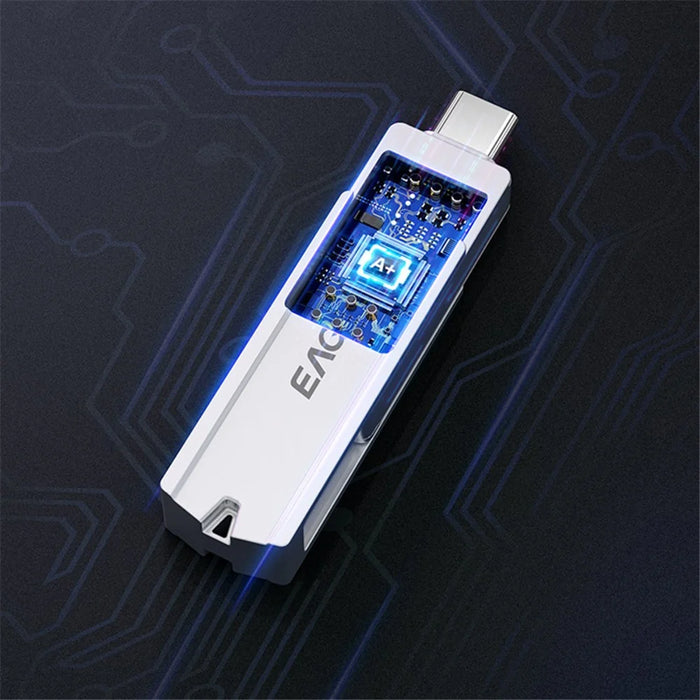 EAGET CF22 64GB Memory Stick 2-in-1 Type C+USB 3.0 Flash Drive for Type-C Phone Tablet Laptop - 5