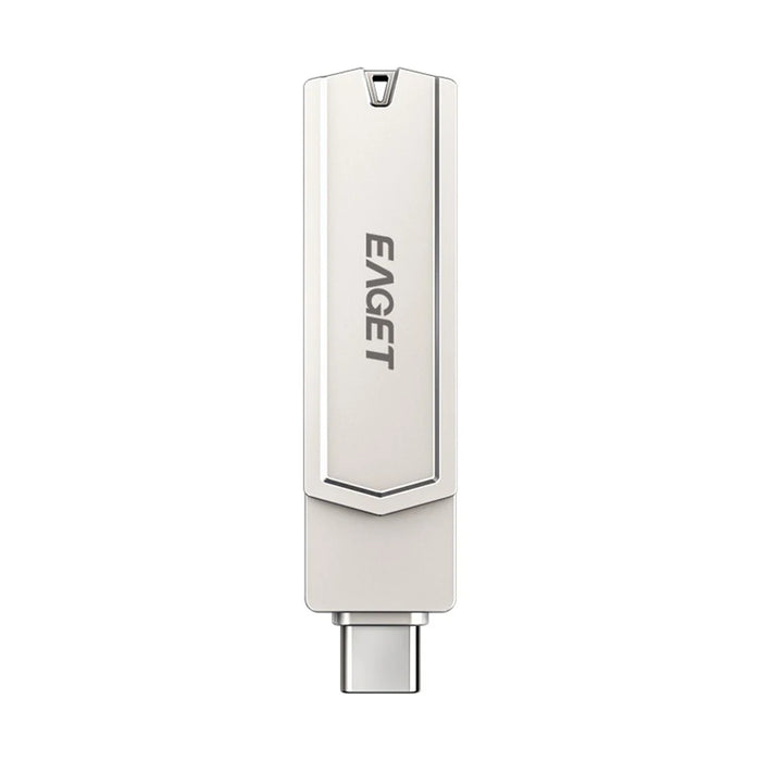 EAGET CF22 64GB Memory Stick 2-in-1 Type C+USB 3.0 Flash Drive for Type-C Phone Tablet Laptop - 7