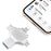 RICHWELL R-SZPM 512G Large Capacity USB 3.0 Flash Drive Type C/Lightning/Micro USB Adapter - Silver - 5