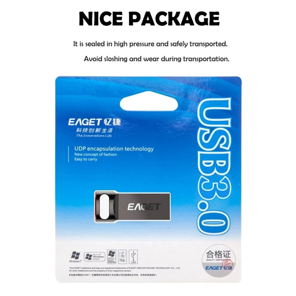 EAGET U81 32G USB Flash Drive Fast Data Transmission Easy Carrying USB 3.0 Drive Memory Storage Stick - 7