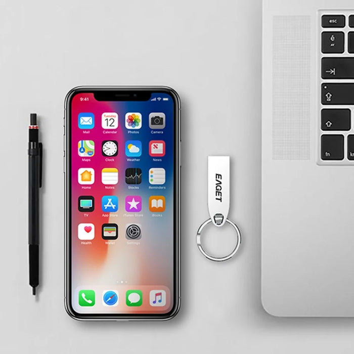 EAGET U3 32G USB 2.0 Memory Stick USB Flash Drive Portable Thumb Drive for Storage and Backup - 4