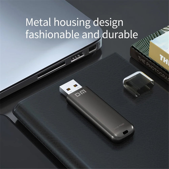 DM FS390 128GB PC External Solid State U Disk USB3.1 Zinc Alloy Solid State USB Flash Drive - 5