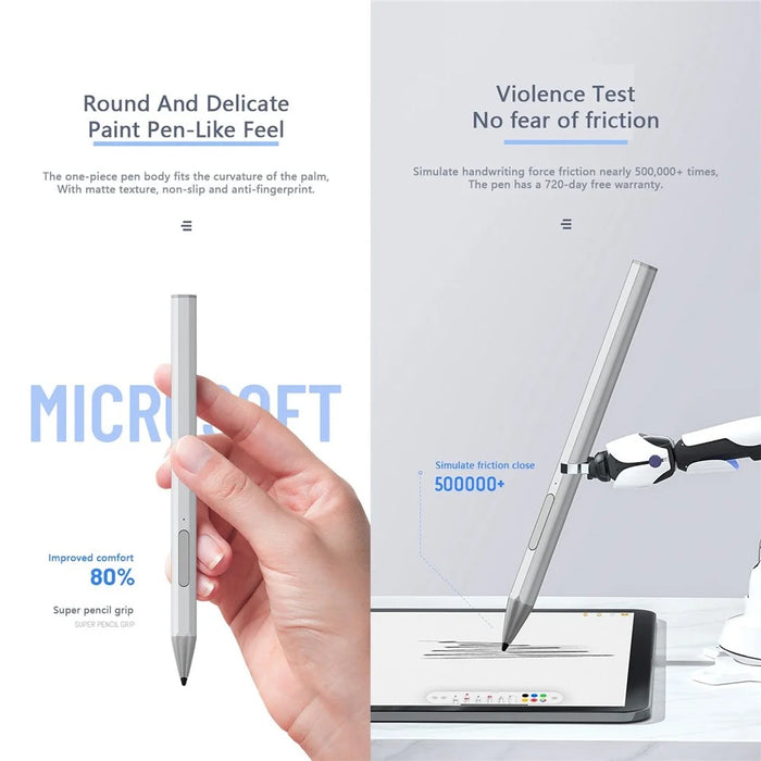 WR18 Micro USB Charging Port Laptop Stylus Pen Tilt Sensitivity 4096 Pressure Level Palm Rejection Capacitive Pen - 3