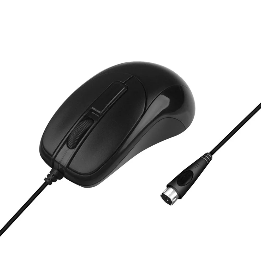 MCSAITE PS2 Wired Working Gaming Optical Mouse PS / 2 Port Home Office Computer Mice - 1