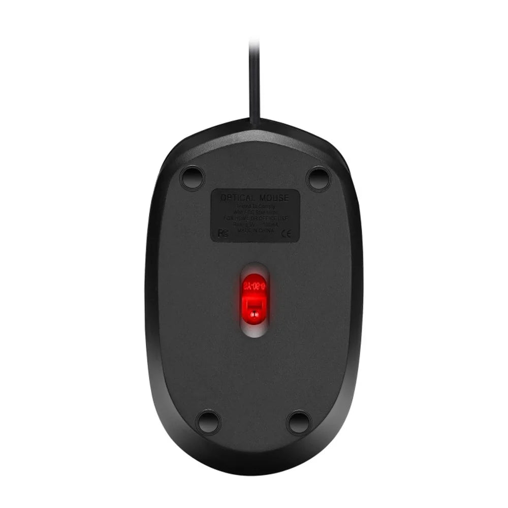 LIMEIDE 303 3D Non-Slip Roller Optical Mouse USB Wired Computer Laptop Working Gaming Mice - 3