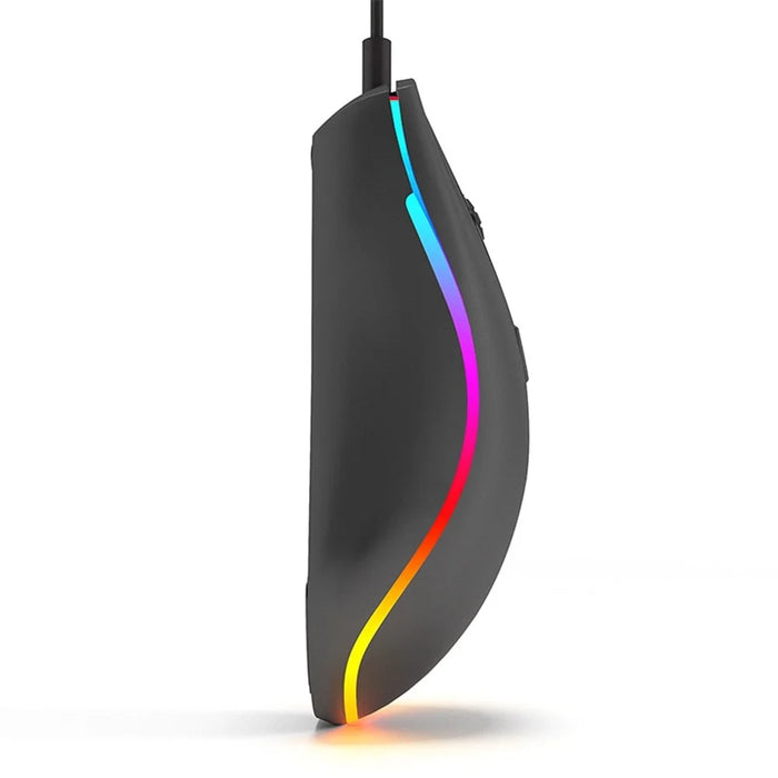 BAJEAL D1 Colorful Light E-Sports Gaming Wired Mouse USB Cable Ergonomic Laptop Computer Mouse 4-Key Design Mice - 5