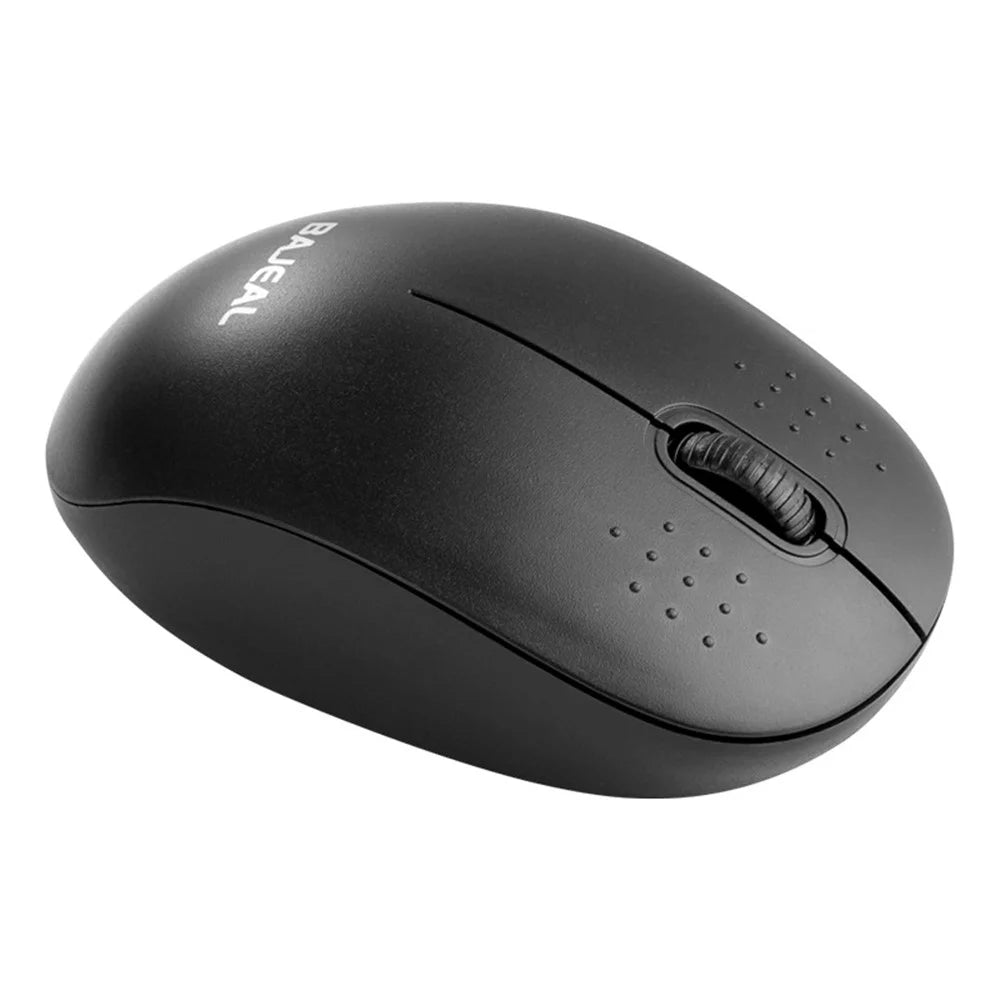 BAJEAL M1 2.4G Wireless Mouse 3-Key Ergonomics 1000DPI Mute Home Office Mice - 6