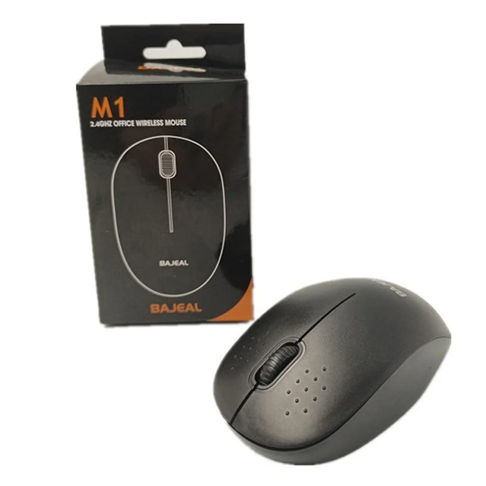 BAJEAL M1 2.4G Wireless Mouse 3-Key Ergonomics 1000DPI Mute Home Office Mice - 7
