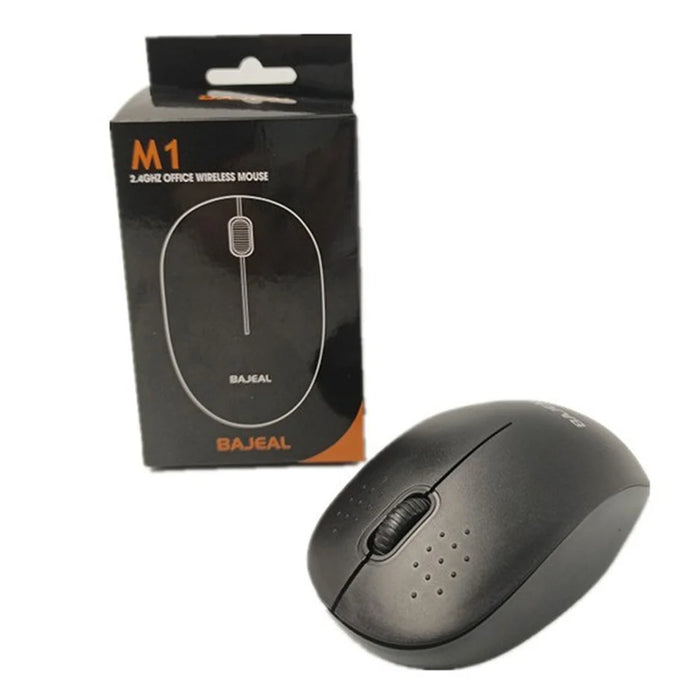 BAJEAL M1 2.4G Wireless Mouse 3-Key Ergonomics 1000DPI Mute Home Office Mice - 7