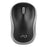 AONQ M186 2.4G Wireless Mouse Computer Silent Mice Ergonomic Mini Mouse USB Optical Mice for PC Laptop - Black  /  Grey - 2