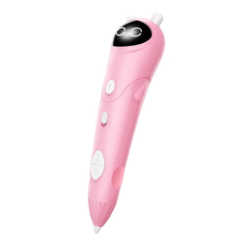 Low-Temperature 3D Printing Pen Professional Children Three-Dimensional Drawing Pen Wireless Portable 3D Drawing Pen - Light Pink - 1