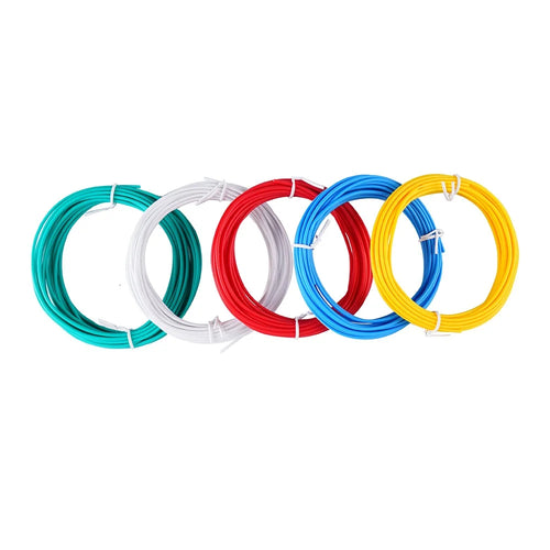 5 Rolls Various Color 5m 1.75mm Diameter Kids 3D Printing Materials Low Temperature 3D Printing Pen PCL Filament - Random Color - 1