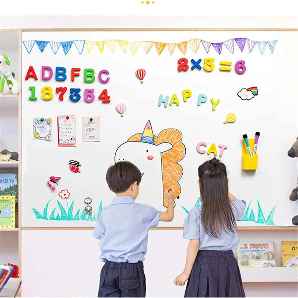 GXIN G-208 12Pcs / Set Dry Erase Markers Whiteboard Markers Ultra Fine Tip Markers for School Office Home - Black - 7
