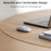 YESIDO KB15 Rechargeable 2.4G Wireless Photoelectric Mouse Frosted Quiet Computer Laptop Mice - 3