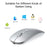 YESIDO KB15 Rechargeable 2.4G Wireless Photoelectric Mouse Frosted Quiet Computer Laptop Mice - 4