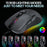 T-WOLF G590 USB Wired Gaming Mouse RGB Light 800-7200DPI ABS Computer Laptop Mice - 4