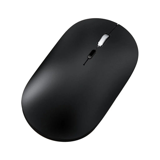 T-WOLF X2 Rechargeable 2.4G+Bluetooth-compatible Wireless Mouse Silent Mouse for Laptop Computer PC, Dual Mode - Black - 1