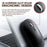T-WOLF X2 Rechargeable 2.4G+Bluetooth-compatible Wireless Mouse Silent Mouse for Laptop Computer PC, Dual Mode - Black - 2
