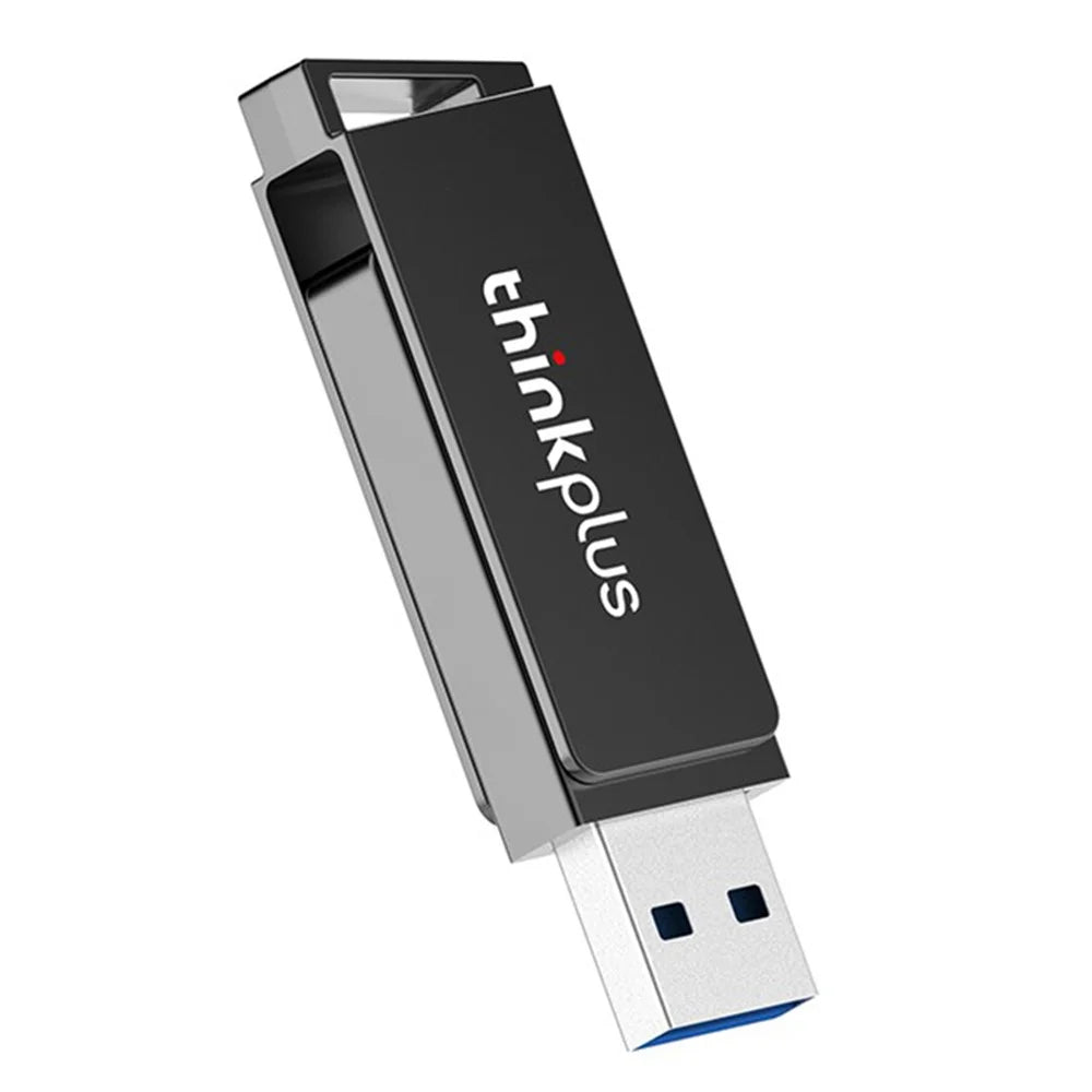 LENOVO THINKPLUS MU241 64G USB 3.0 Data Storage Thumb Stick High-speed Reading USB Flash Drive (Rotation Design) - 1