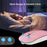 2.4G / Bluetooth-compatible Dual Mode Wireless Mouse with Backlight, Quiet Portable Jiggler Mouse for Laptops, Tablets - Pink - 4