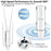 WAVLINK WS-WN572HG3-A AC1200 Outdoor WiFi Extender with POE Dual Band 2.4GHz / 5GHz Wireless Routers with 4x7dBi Antenna - US Plug - 6