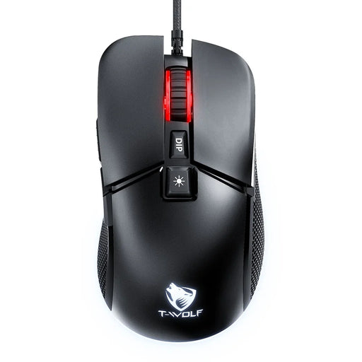 T-WOLF G590 Wired RGB Gaming Mouse 800-7200DPI Effortless E-Sports Mice - 2