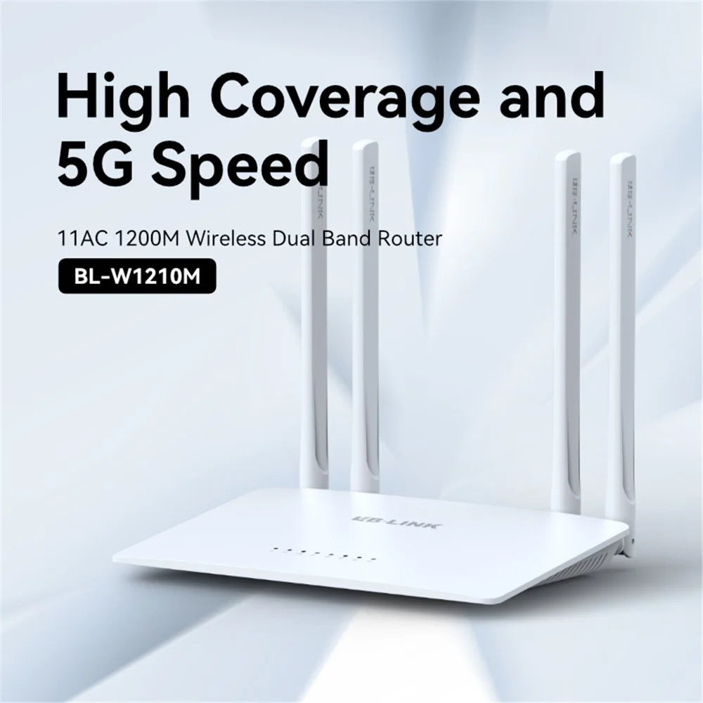LB-LINK WR1210M Dual Band Wireless Router 1200Mbps 5G WiFi Network Extender - 2