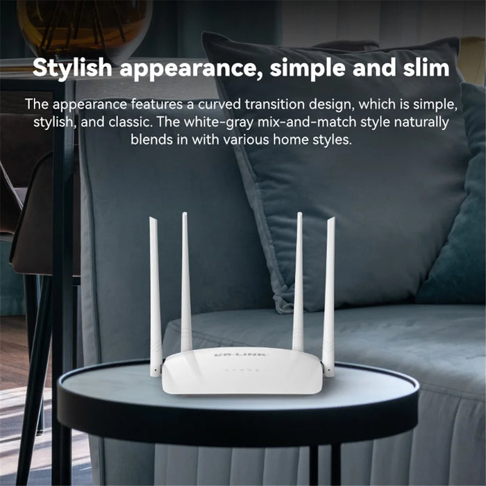 LB-LINK WR450H 300Mbps Wireless Router 4x5dBi High Gain Antennas WiFi Extender - 7
