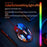 YINDIAO G15 1200 / 1800 / 2400 / 3600 Adjustable DPI 6 Keys Mechanical Gaming USB Wired Mouse, Silent Version - Black - 6