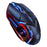 YINDIAO A9 2.4G Wireless Mouse 1200 / 1600 / 2400 / 3200 DPI Adjustable Silent 6 Keys Lighting Mouse - Black - 1