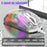 HXSJ X400B Wired Gaming Mouse 6 Adjustable DPI RGB Lighting Transparent Macro Programmable Mouse - Black - 3