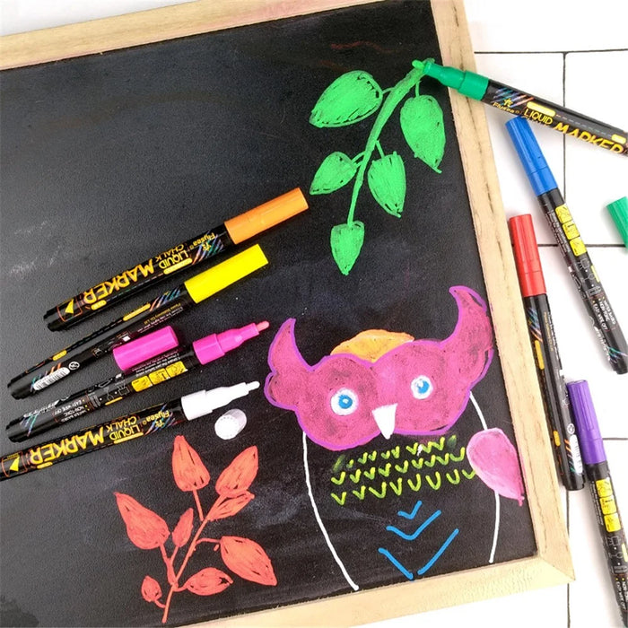 FLYSEA FS-63 1.0mm 8-color Highlighter Pens Scrapbooking Marker Pen Set - 4