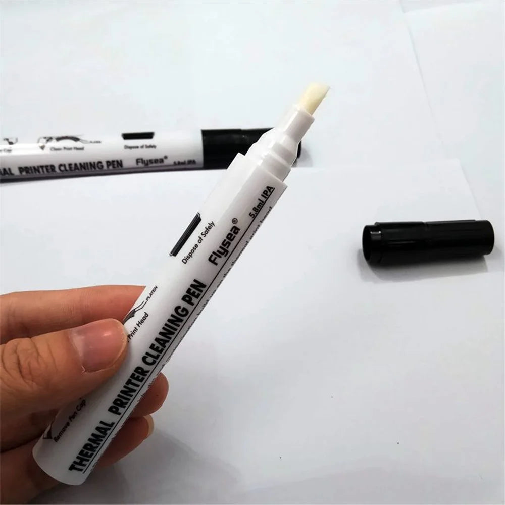 FLYSEA Thermal Printer Cleaning Pen Print Head Maintenance Cleaning Tool - 2
