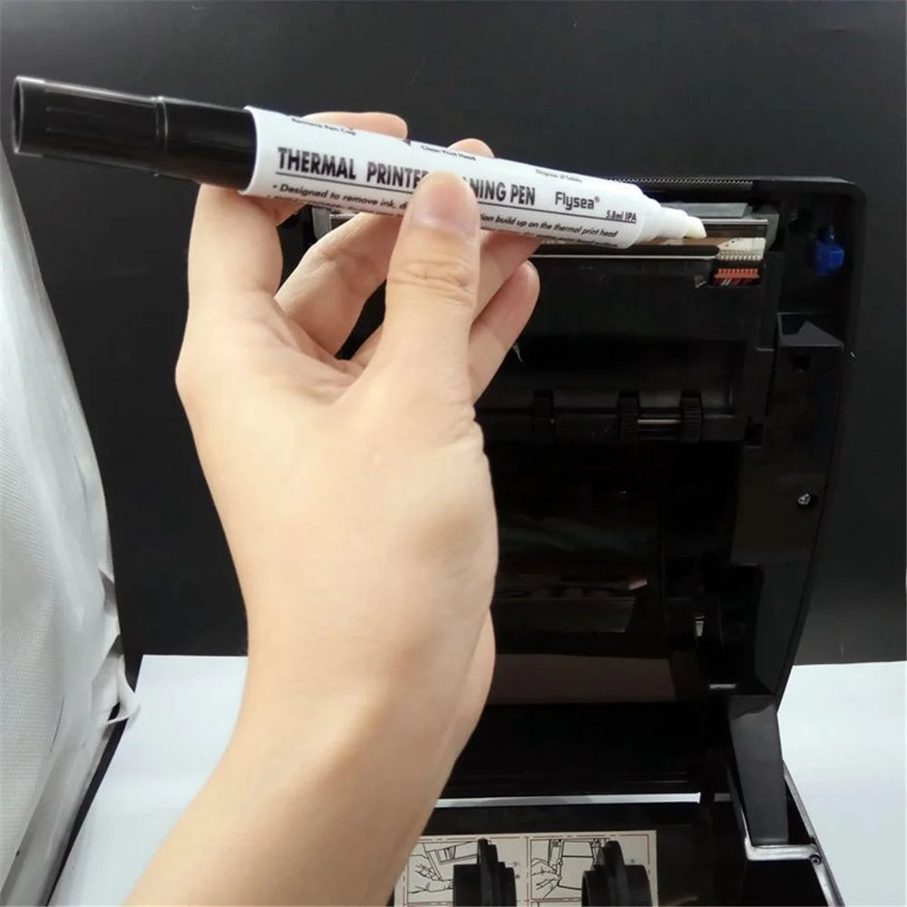 FLYSEA Thermal Printer Cleaning Pen Print Head Maintenance Cleaning Tool - 6