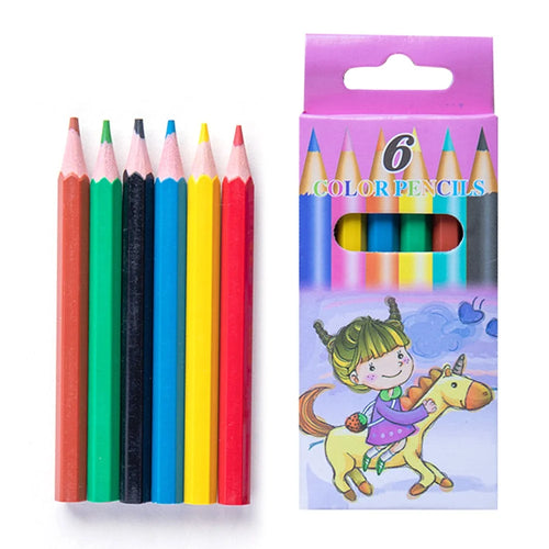 3.0mm Core Erasable Colored Pencils 6Pcs / Set Color Drawing Pencil - 1