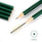 12Pcs 2B Pencil Hexagonal Writing Drawing Sketching Wooden Pencil Set - Green - 2