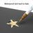 DELI S576 12Pcs / Pack Paint Pens for Artistic Drawing, DIY Crafting, Coloring, Note-Taking Marker Pen - Black - 2