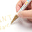 DELI S576 12Pcs / Pack Paint Pens for Artistic Drawing, DIY Crafting, Coloring, Note-Taking Marker Pen - Black - 3