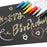DELI S576 12Pcs / Pack Paint Pens for Artistic Drawing, DIY Crafting, Coloring, Note-Taking Marker Pen - Black - 5